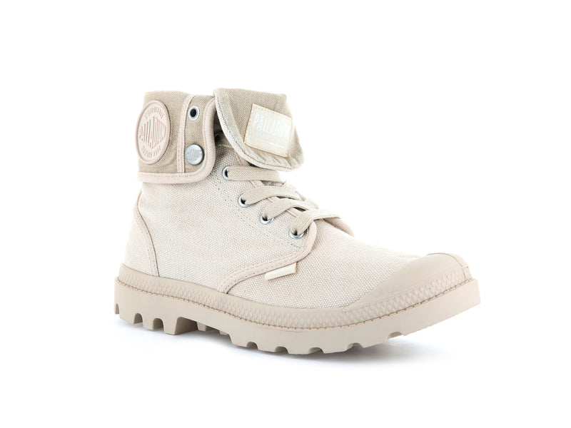 Beige Palladium Baggy Men's Boots | USA  4965032-LH