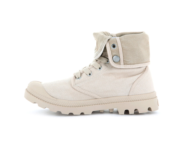 Beige Palladium Baggy Men's Boots | USA  4965032-LH