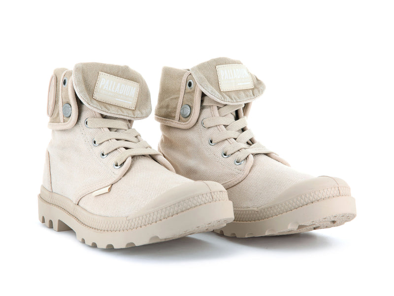 Beige Palladium Baggy Men's Boots | USA  4965032-LH