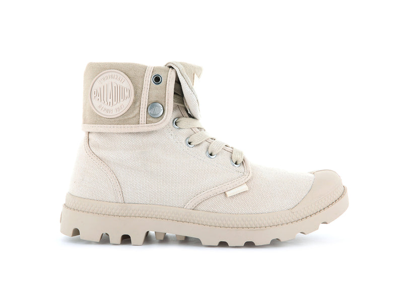 Beige Palladium Baggy Men\'s Boots | USA  4965032-LH