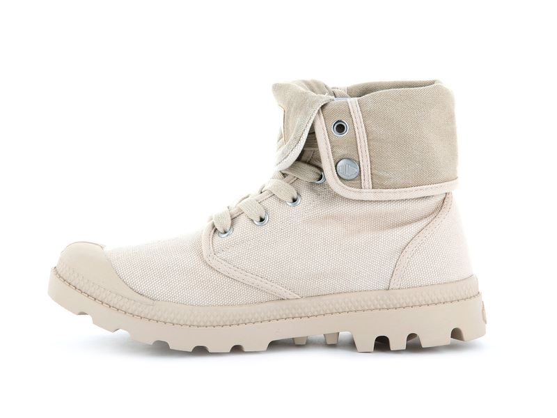 Beige Palladium Baggy Women's Boots | USA  0195237-SA