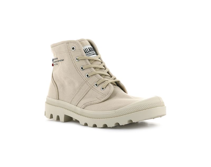 Beige Palladium Pallabrousse Legion Kids' Boots | USA  6025931-PW