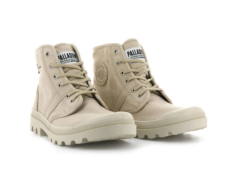 Beige Palladium Pallabrousse Legion Kids' Boots | USA  6025931-PW