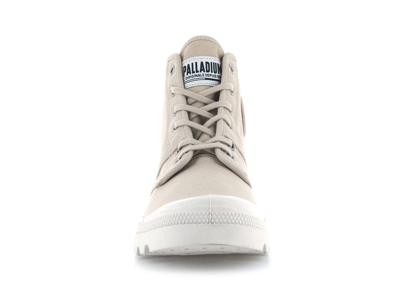 Beige Palladium Pallabrousse Men's High Tops | USA  4720681-TI