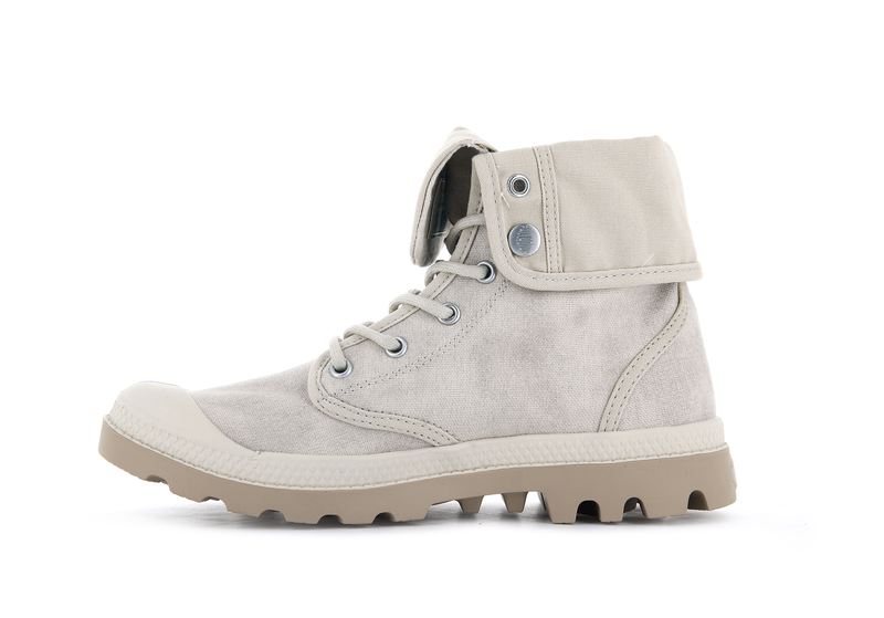 Beige Palladium Pampa Baggy Wax Kids' Boots | USA  8017256-OD