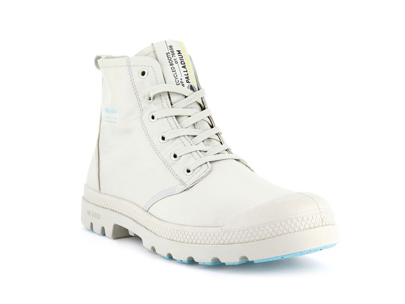 Beige Palladium Pampa Lite+ Recycle Wp+ Men's Boots | USA  1546230-KB