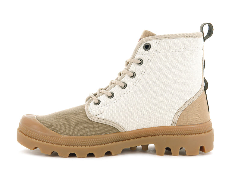 Beige Palladium Pampa Shade 75th Men's Boots | USA  2854916-GN