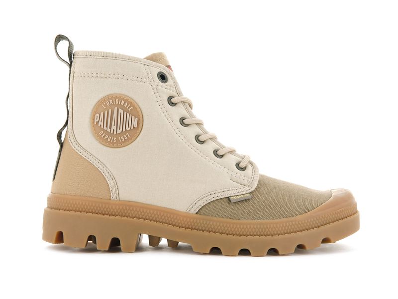 Beige Palladium Pampa Shade 75th Men\'s High Tops | USA  0792851-BS