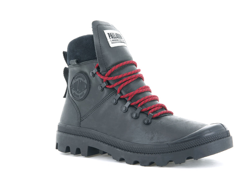 Black Palladium Legion Hiker Kids' High Tops | USA  3152709-AC