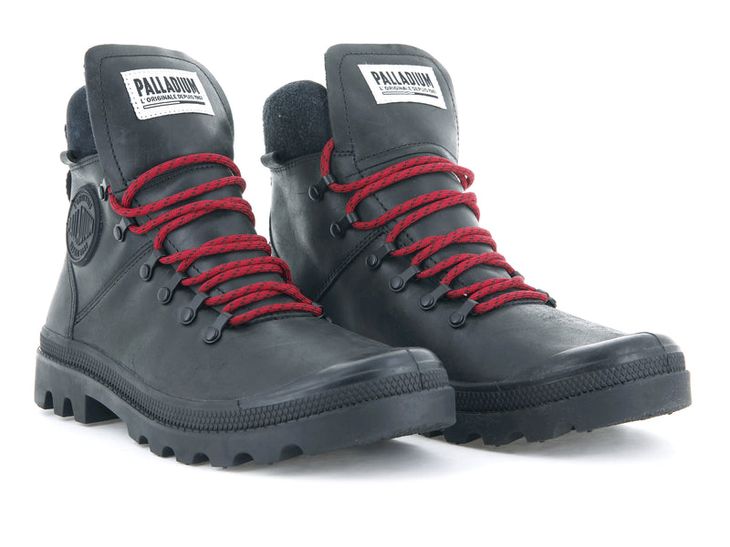 Black Palladium Legion Hiker Men's Boots | USA  2907134-LY