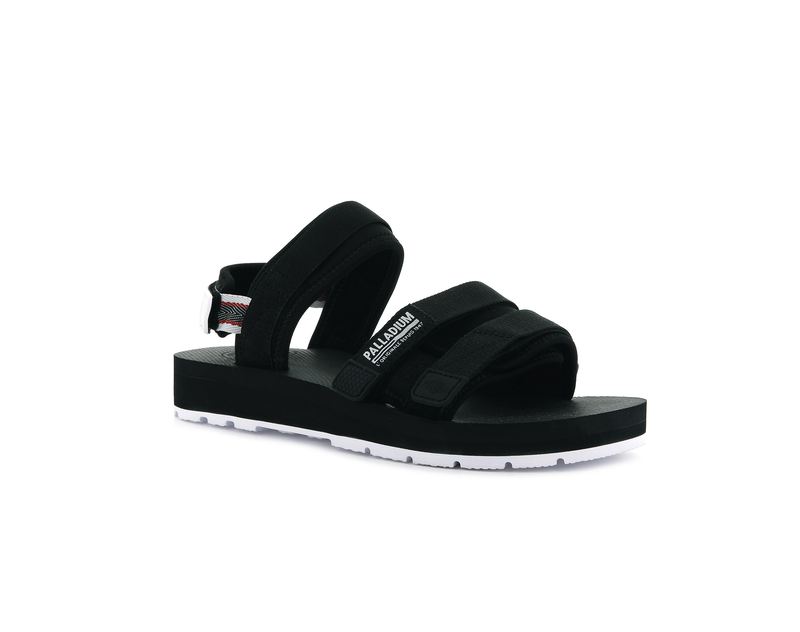 Black Palladium Outdoorsy Kids' Sandals | USA  9253760-XE