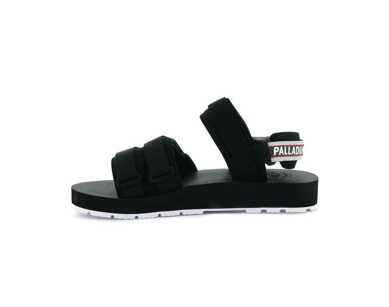 Black Palladium Outdoorsy Kids' Sandals | USA  9253760-XE