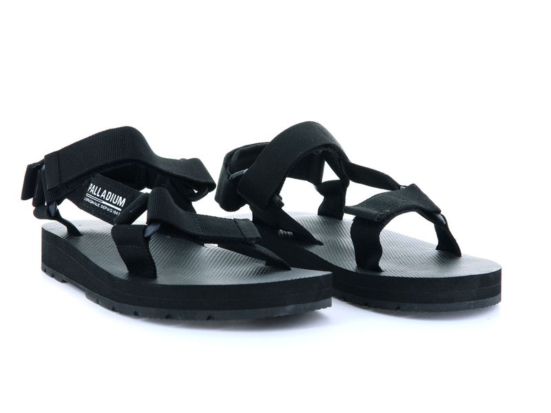 Black Palladium Outdoorsy Urbanity Men's Sandals | USA  6547028-FL