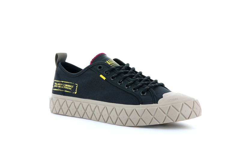 Black Palladium Palla Ace Supply Lo Kids' Low Tops | USA  7294015-IO