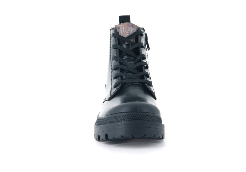 Black Palladium Pallabase Hi Off-1 Women's High Tops | USA  5968720-UP