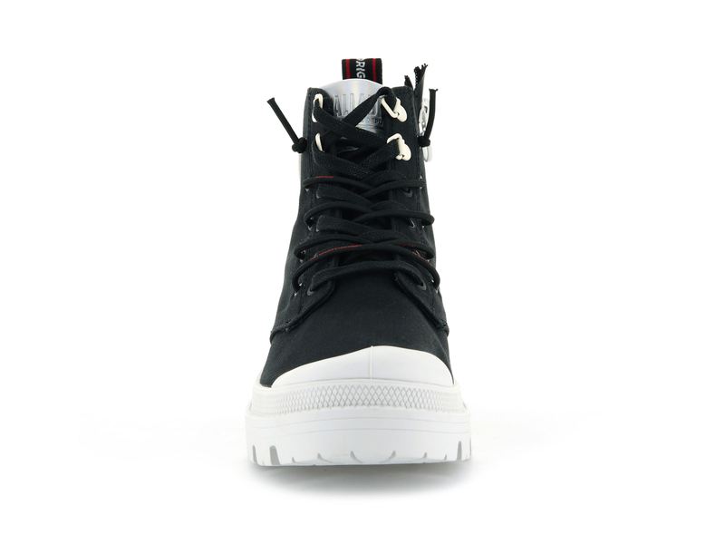 Black Palladium Pallabase Metro Women's High Tops | USA  5386071-XB