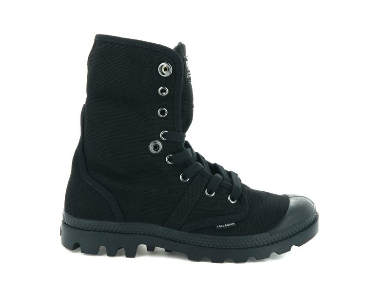 Black Palladium Pallabrousse Baggy Women's Boots | USA  9418057-ND