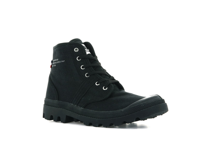 Black Palladium Pallabrousse Legion Men's High Tops | USA  2038941-TF