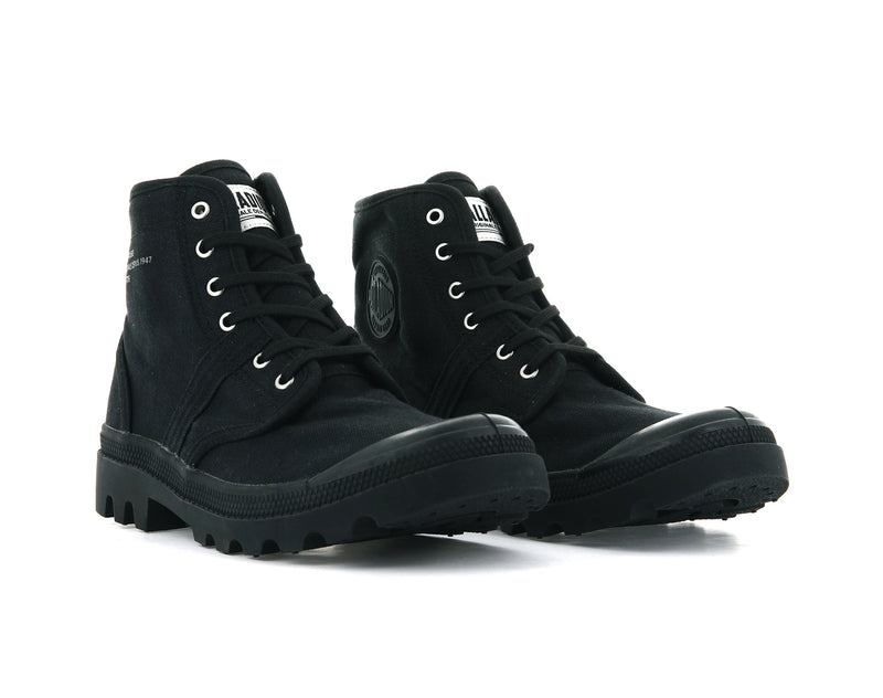 Black Palladium Pallabrousse Legion Men's High Tops | USA  2038941-TF