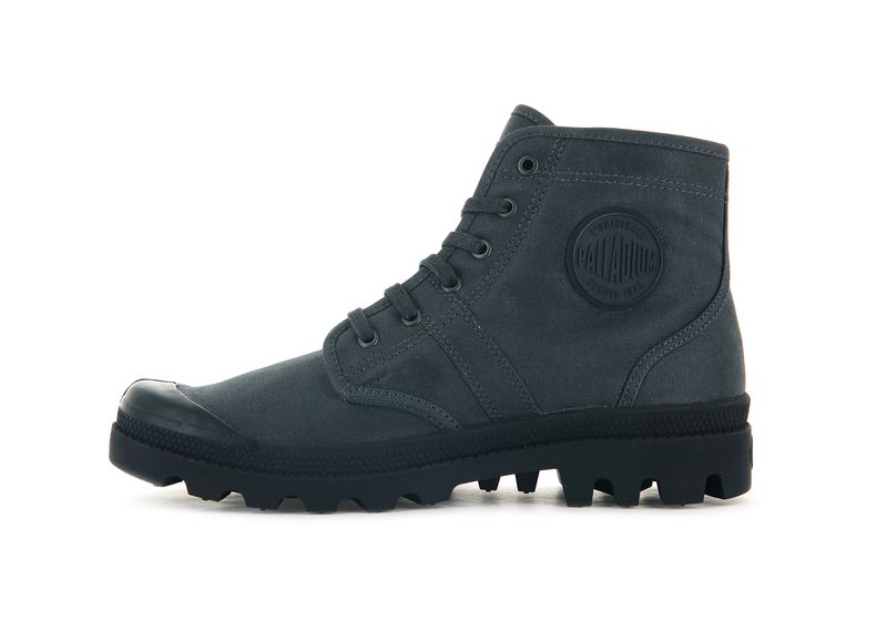 Black Palladium Pallabrousse Legion Wax Kids' Boots | USA  0695872-FI