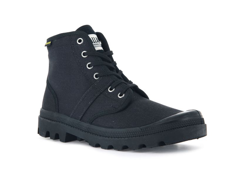 Black Palladium Pallabrousse Men's High Tops | USA  4031928-YP