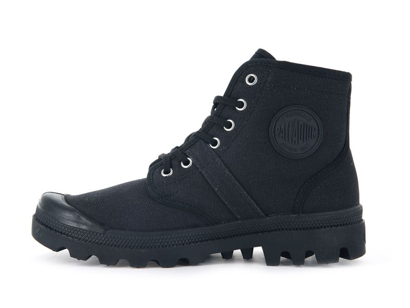 Black Palladium Pallabrousse Men's High Tops | USA  4031928-YP