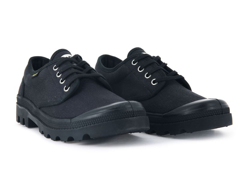 Black Palladium Pallabrousse Oxford Women's Low Tops | USA  0943127-WO