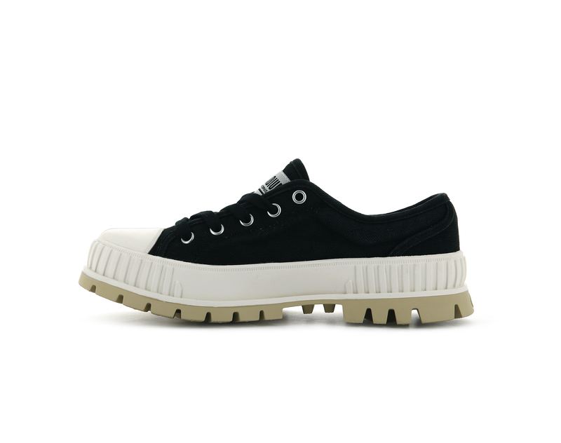 Black Palladium Pallashock Og Kids' Low Tops | USA  4235701-QB