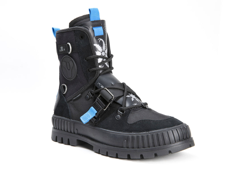 Black Palladium Pallashock Witch Queen X Destiny Kids' Boots | USA  9437120-QF