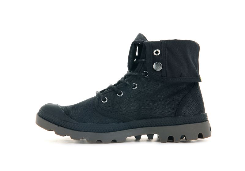 Black Palladium Pampa Baggy Wax Kids' Boots | USA  0417839-QY