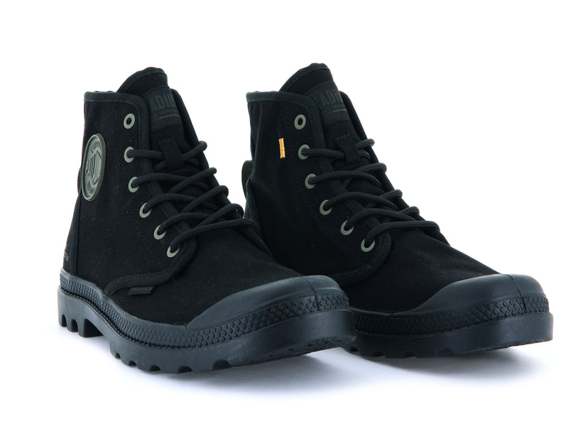 Black Palladium Pampa Hi Htg Supply Kids' Boots | USA  1673058-JL