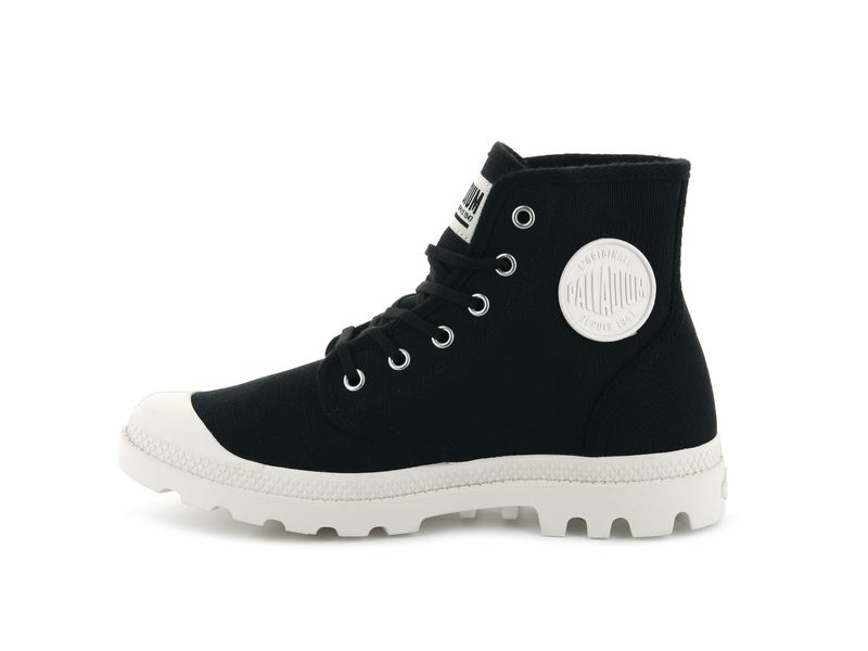 Black Palladium Pampa Hi Originale Kids' Boots | USA  3801726-IW