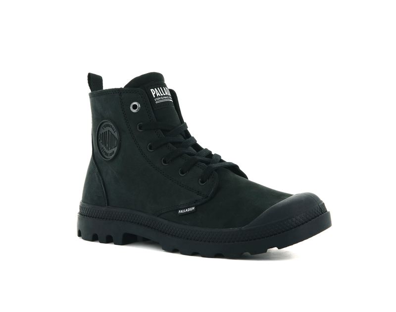 Black Palladium Pampa Hi Zip Nbk Men's Boots | USA  1927045-IE