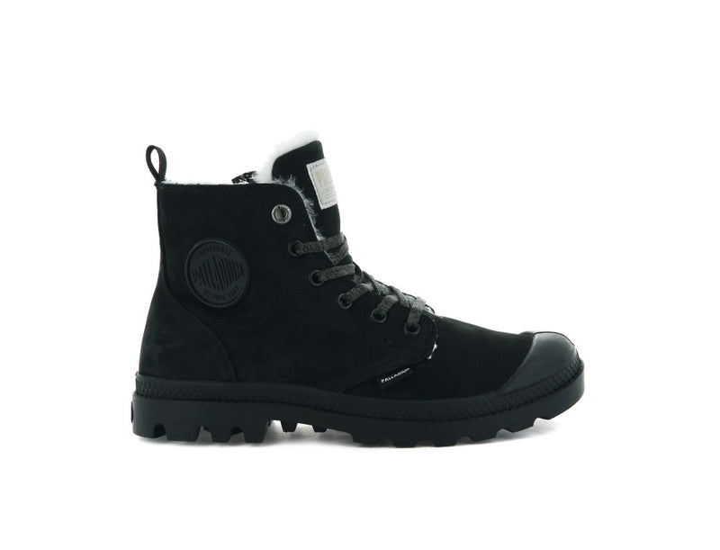 Black Palladium Pampa Hi Zip Wl Women\'s High Tops | USA  2897530-FG