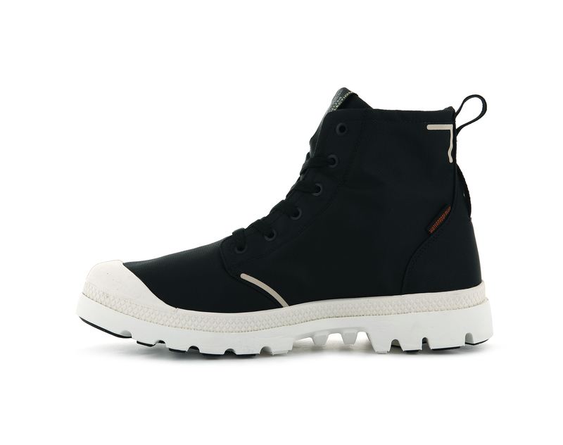 Black Palladium Pampa Lite+ Recycle Wp+ Men's Boots | USA  5392607-VD