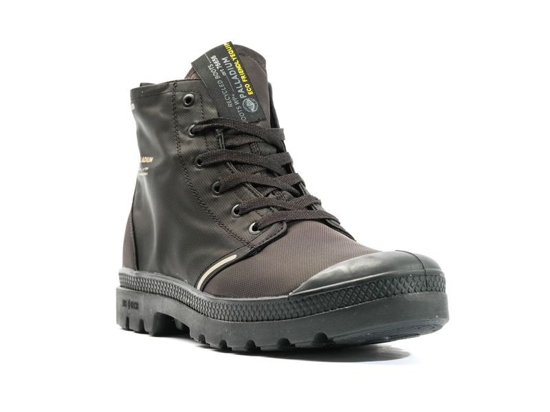 Black Palladium Pampa Lite+ Recycle Wp+ Men's High Tops | USA  8069273-ZD