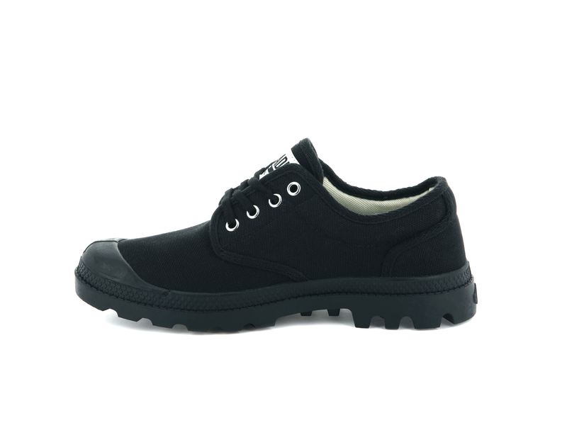 Black Palladium Pampa Oxford Originale Men's Low Tops | USA  8475930-DL