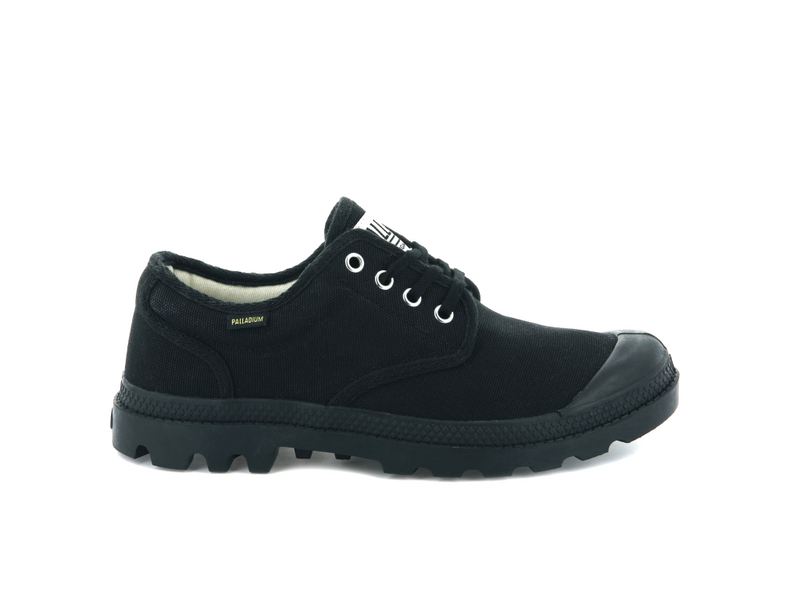 Black Palladium Pampa Oxford Originale Women\'s Low Tops | USA  9824360-TJ