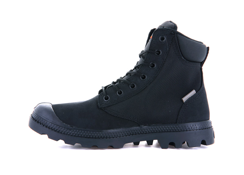 Black Palladium Pampa Sc Wpn U-S Women's High Tops | USA  5107834-WK