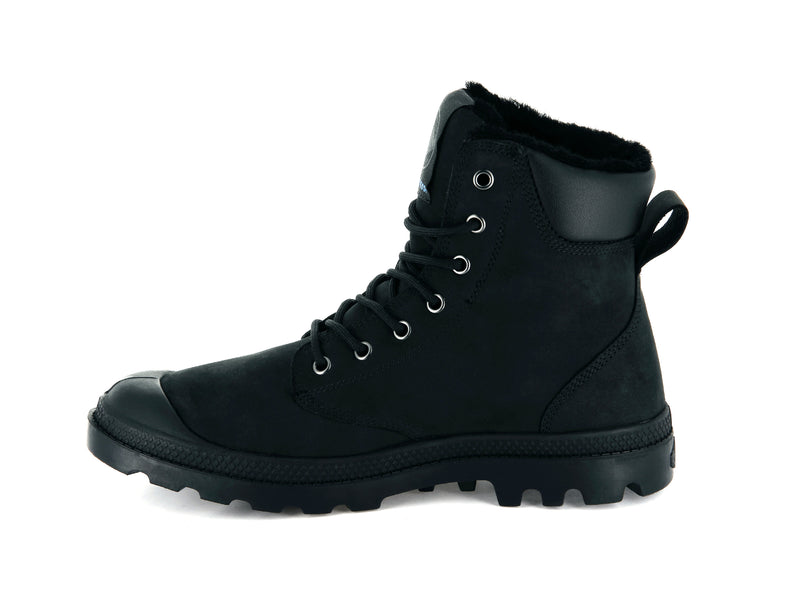 Black Palladium Pampa Sport Cuff Wps Kids' Boots | USA  0493168-FJ