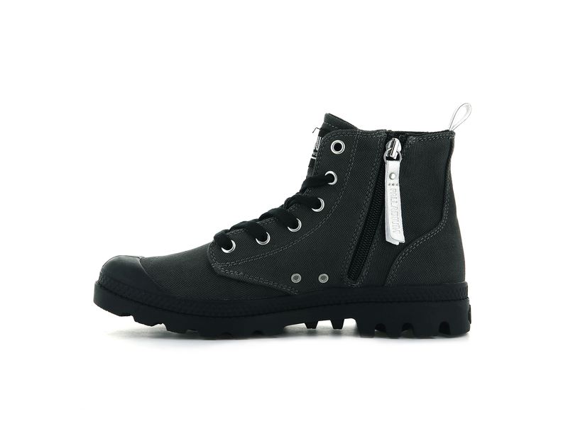 Black Palladium Pampa Zip Desertwash Women's High Tops | USA  4392758-VY