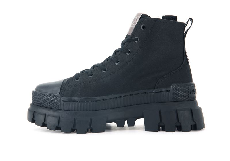 Black Palladium Revolt Hi Tx Women's Boots | USA  6213580-LW