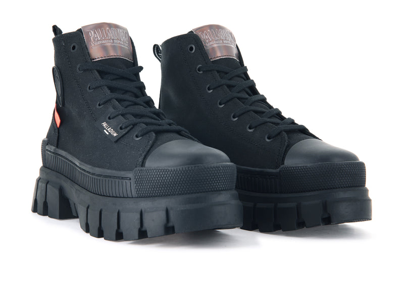 Black Palladium Revolt Hi Tx Women's Boots | USA  6213580-LW