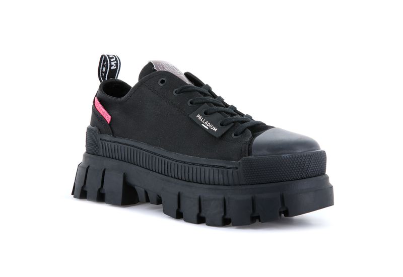 Black Palladium Revolt Lo Tx Women's Low Tops | USA  7346509-RD