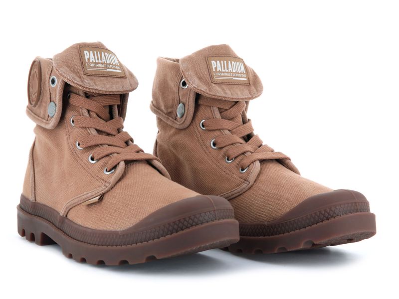 Brown Palladium Baggy Women's Boots | USA  9876412-IU