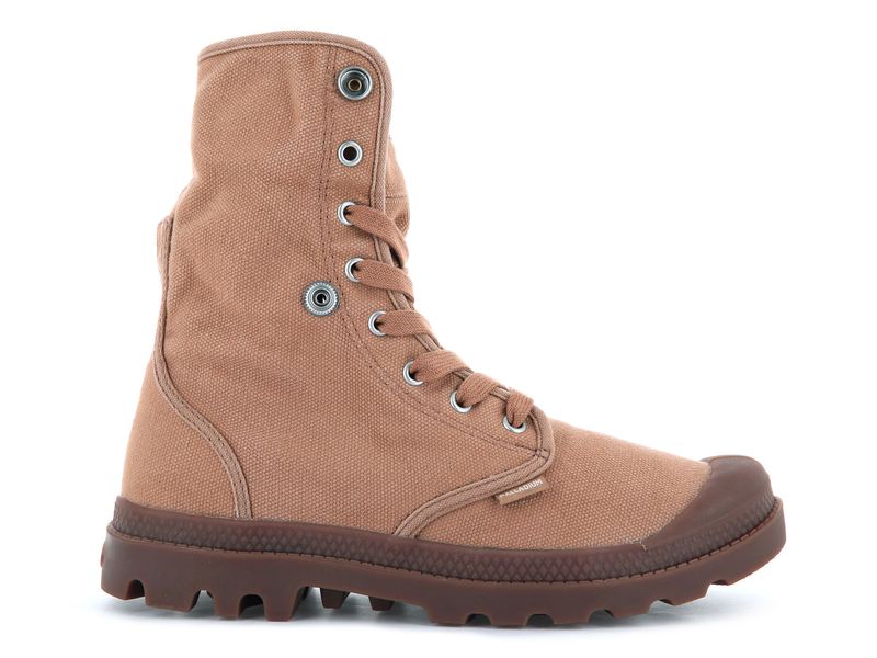 Brown Palladium Baggy Women's Boots | USA  9876412-IU