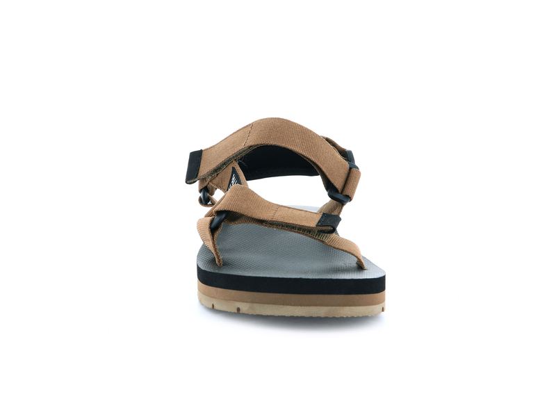 Brown Palladium Outdoorsy Urbanity Kids' Sandals | USA  6783290-DG