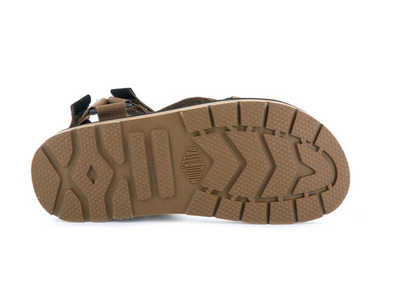 Brown Palladium Outdoorsy Urbanity Kids' Sandals | USA  6783290-DG