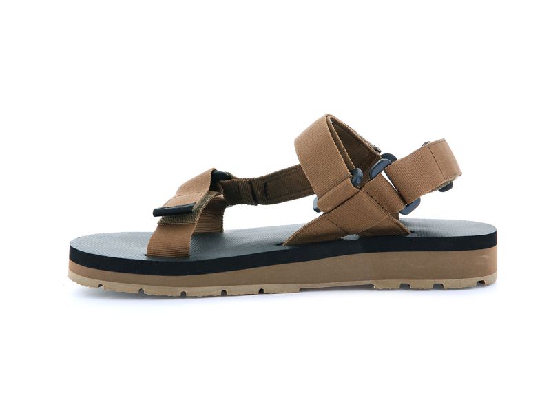 Brown Palladium Outdoorsy Urbanity Men's Sandals | USA  6193428-MB