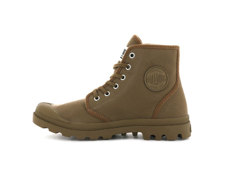 Brown Palladium Pampa Hi Originale Kids' Boots | USA  7329015-NT